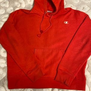 Red Champion Hoodie
